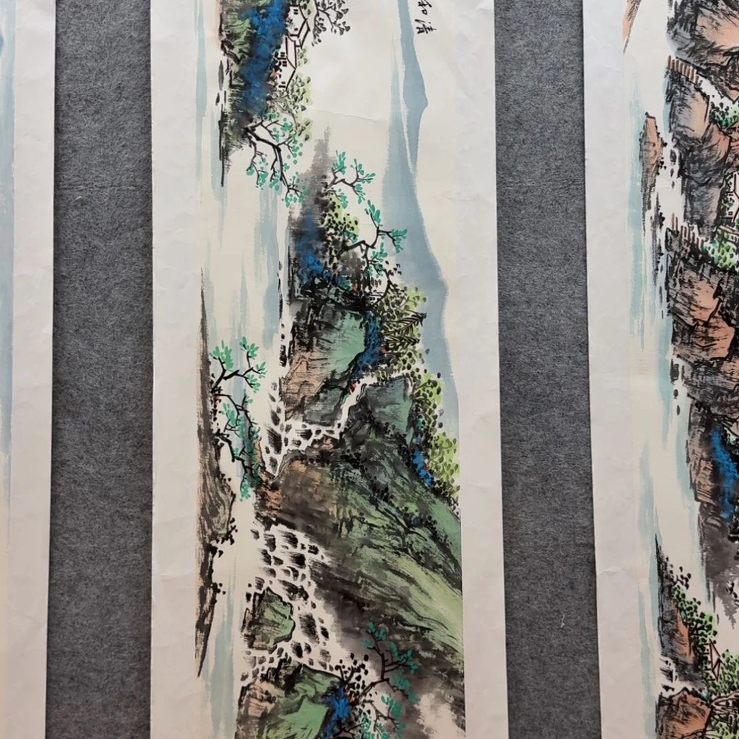 国画李建海四次对开