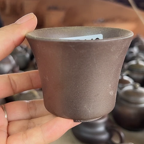 戬谷龙窑柴烧茶杯148