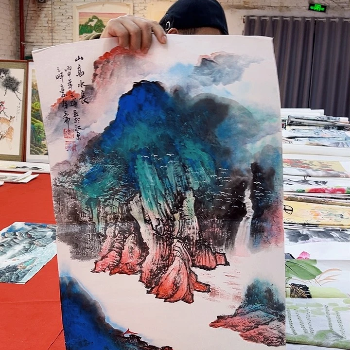 国画手绘图文并不是简单
