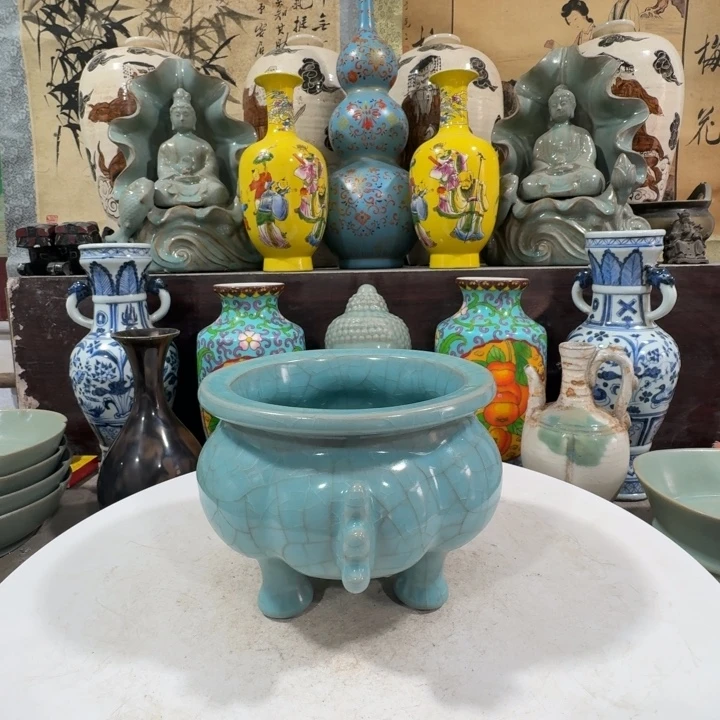 茶盏手工制作陶瓷摆件