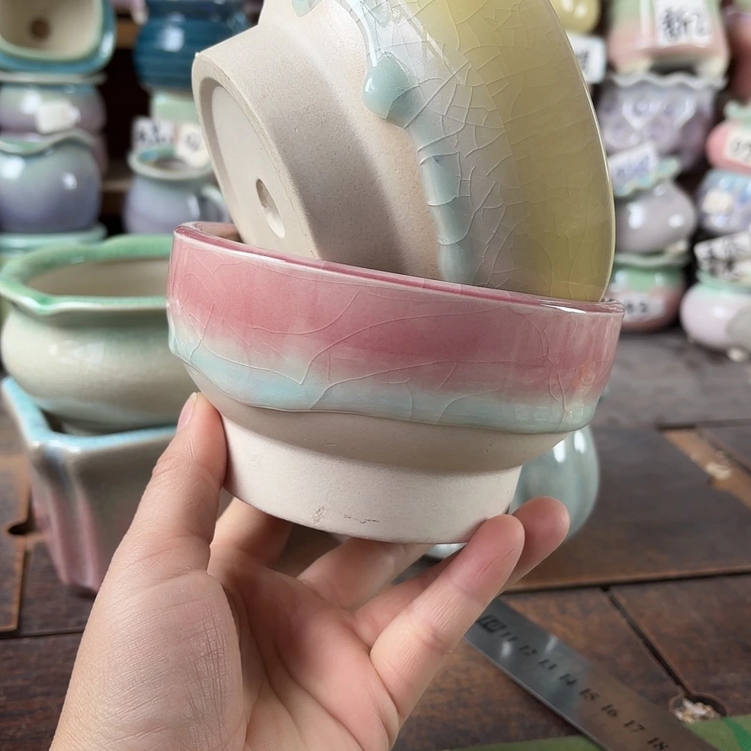 量货/10.5口高6.5深浅搭配发2