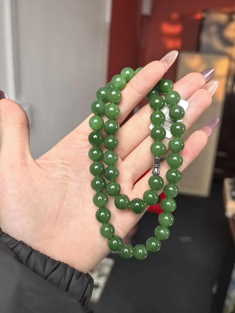 天然和田玉项链项链