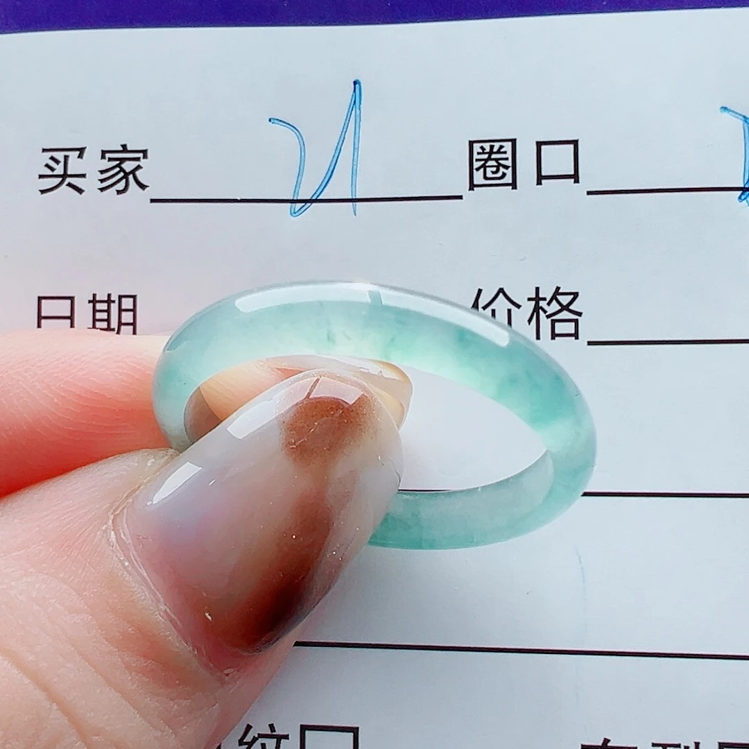 未镶嵌戒指翡翠用****7戒圈