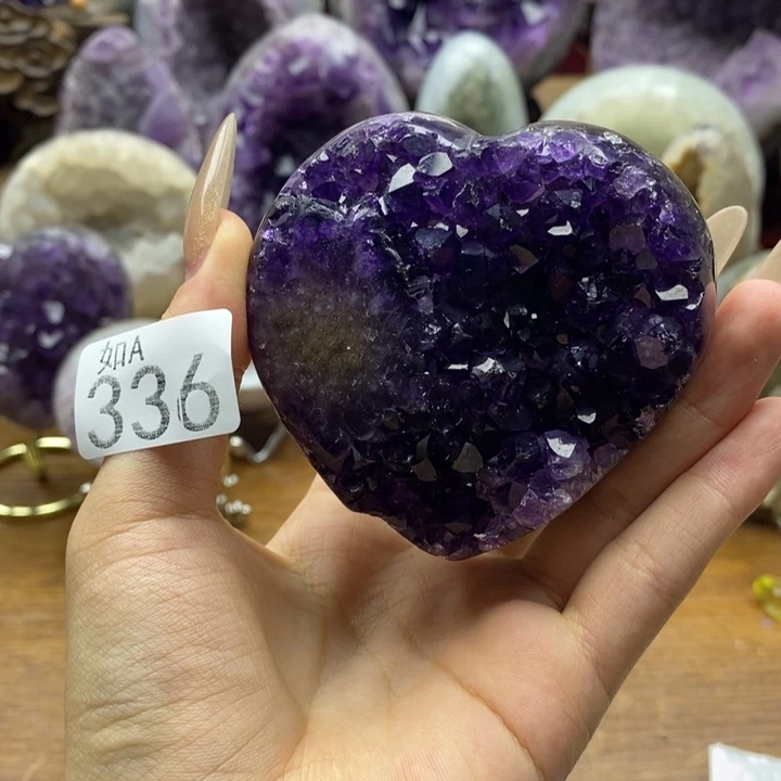 【闪购商品】银S925镶嵌紫晶大型摆件（非配饰）