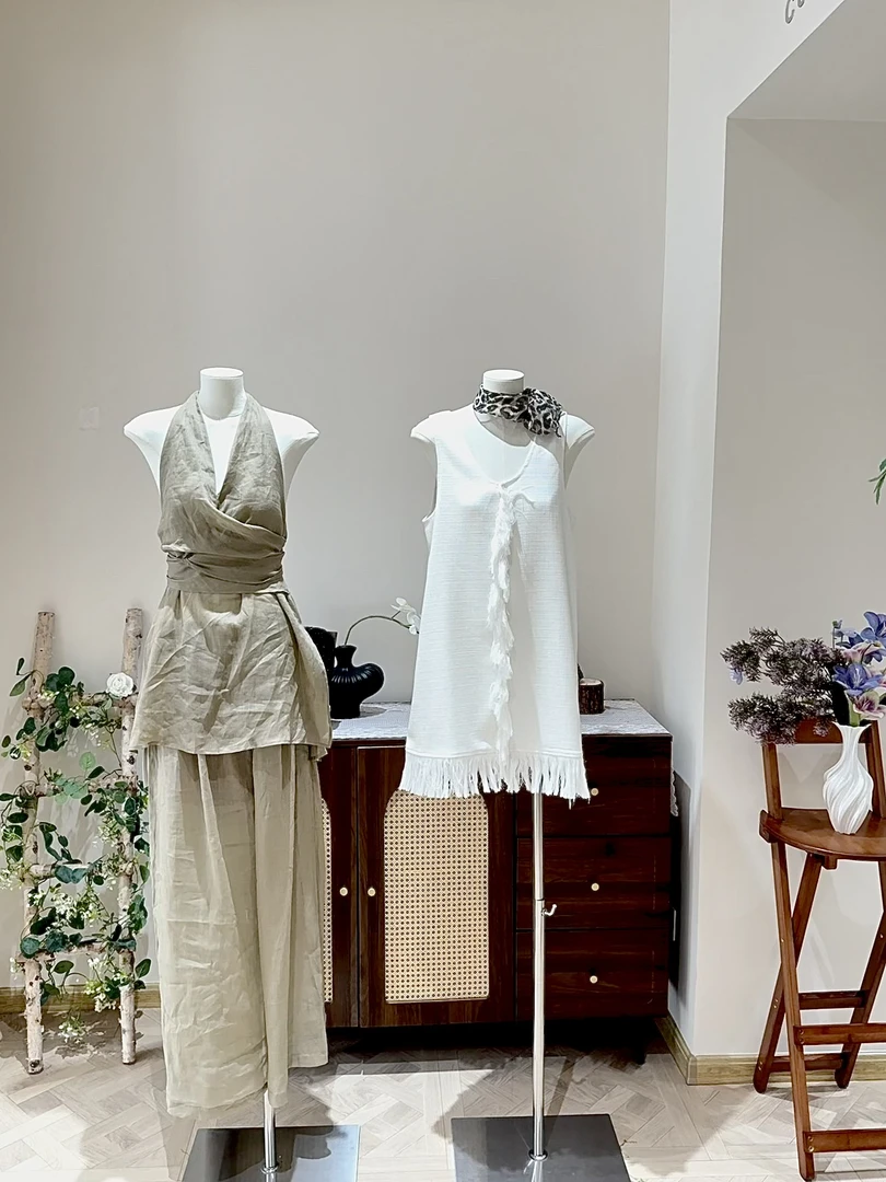 SS服装小众品牌 夏威夷风度假套装