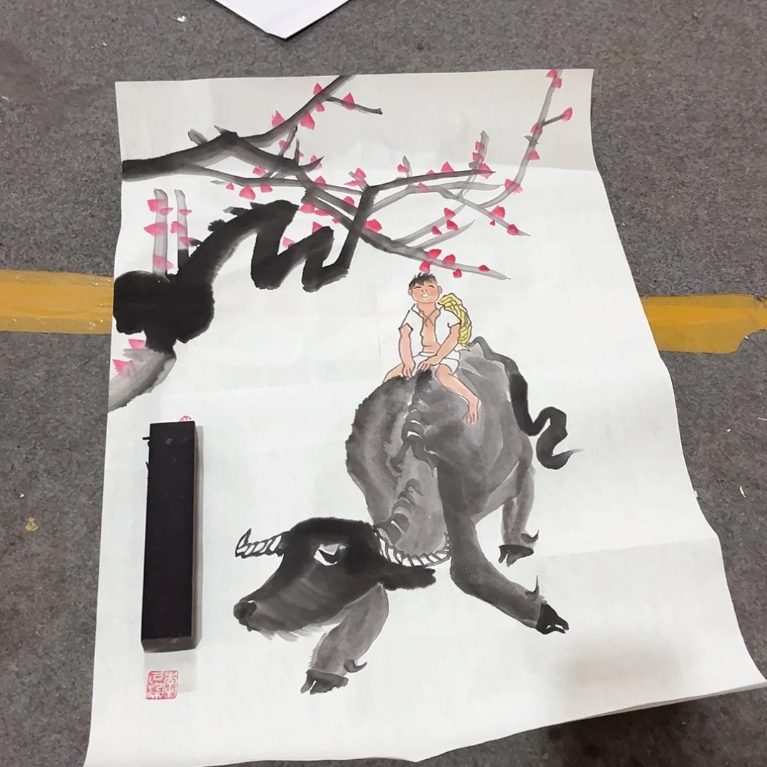 国画纯手工绘画作品欣赏作品