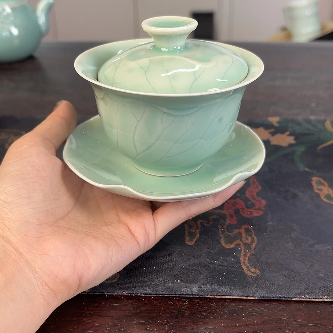 小米茶器龙泉云间青瓷