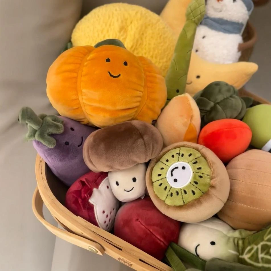 ————JC蔬菜水果超萌毛绒玩偶公仔送儿童安抚玩具女生礼物迷你