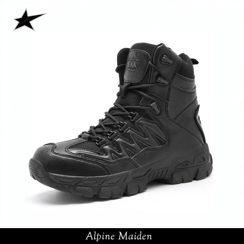A星Alpine Maiden骑行鞋男摩托车透气防风沙靴子骑士装备鞋四季款
