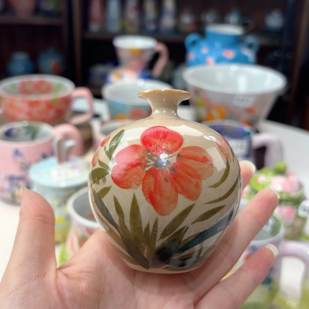 景德镇手绘高温釉下彩陶瓷茶具