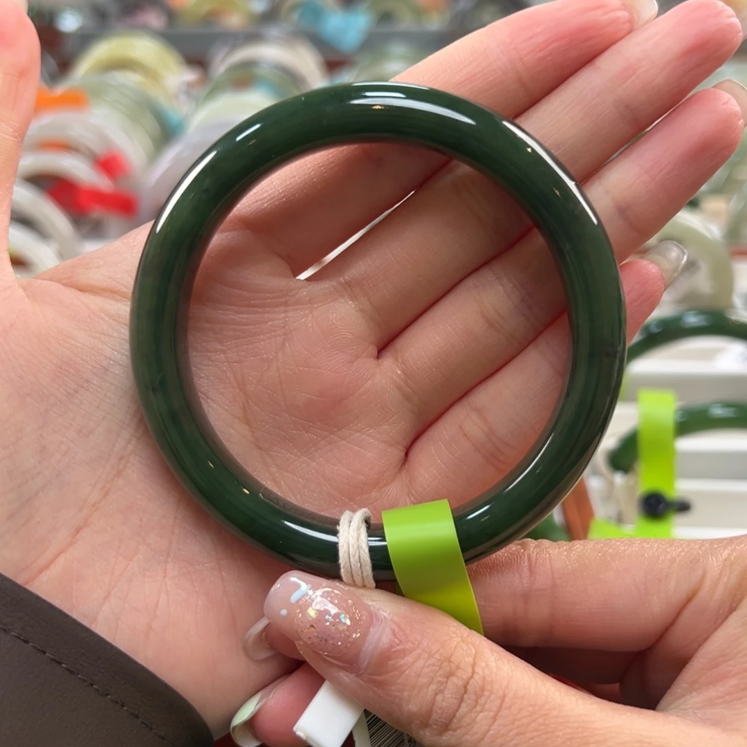 未镶嵌手镯和田玉七A0052-58