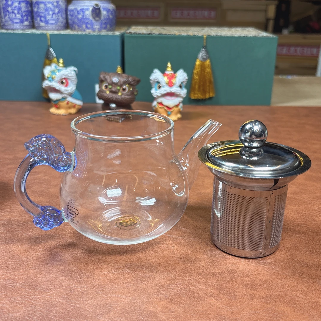 加厚耐热玻璃茶壶家用煮水泡壶1782