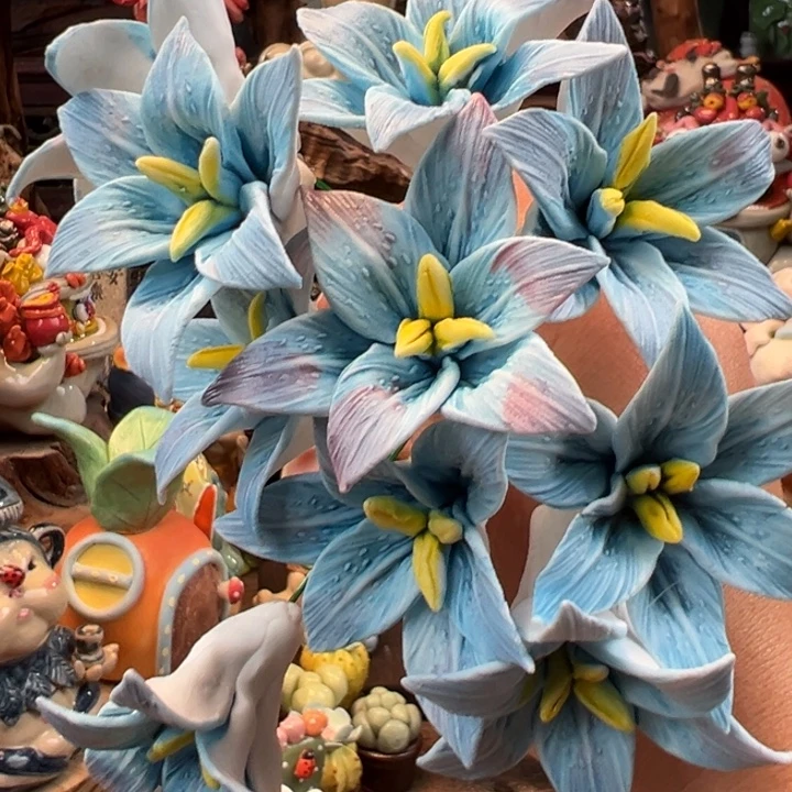 摆件陶小镇青花每日有新品5支