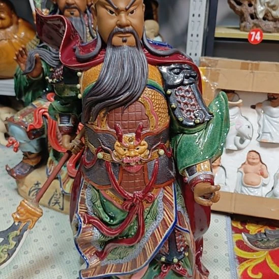素***馆石湾窑陶瓷公关，有点小瑕