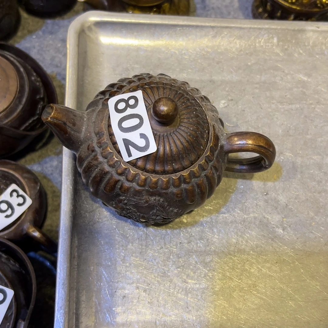 福***音黄铜摆件，文房摆件