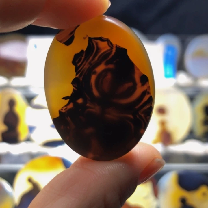 合金玛瑙/玉髓珠宝奇石40