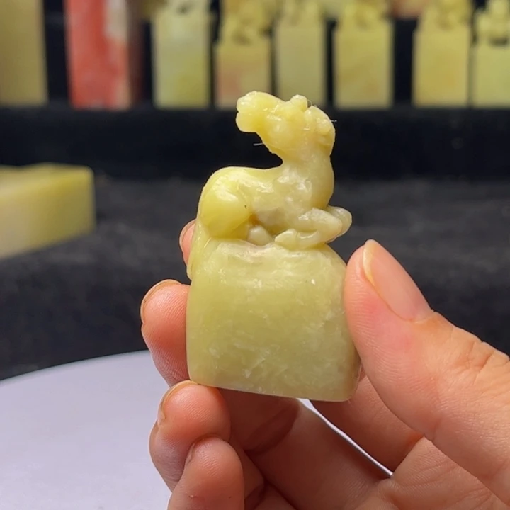 印石青田石印石章料1.3/3.0/5.0.