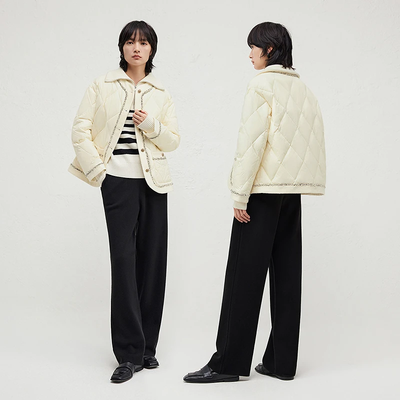 【陈大可专属】播时尚休闲百搭加绒保暖羽绒服DDR4RD5123