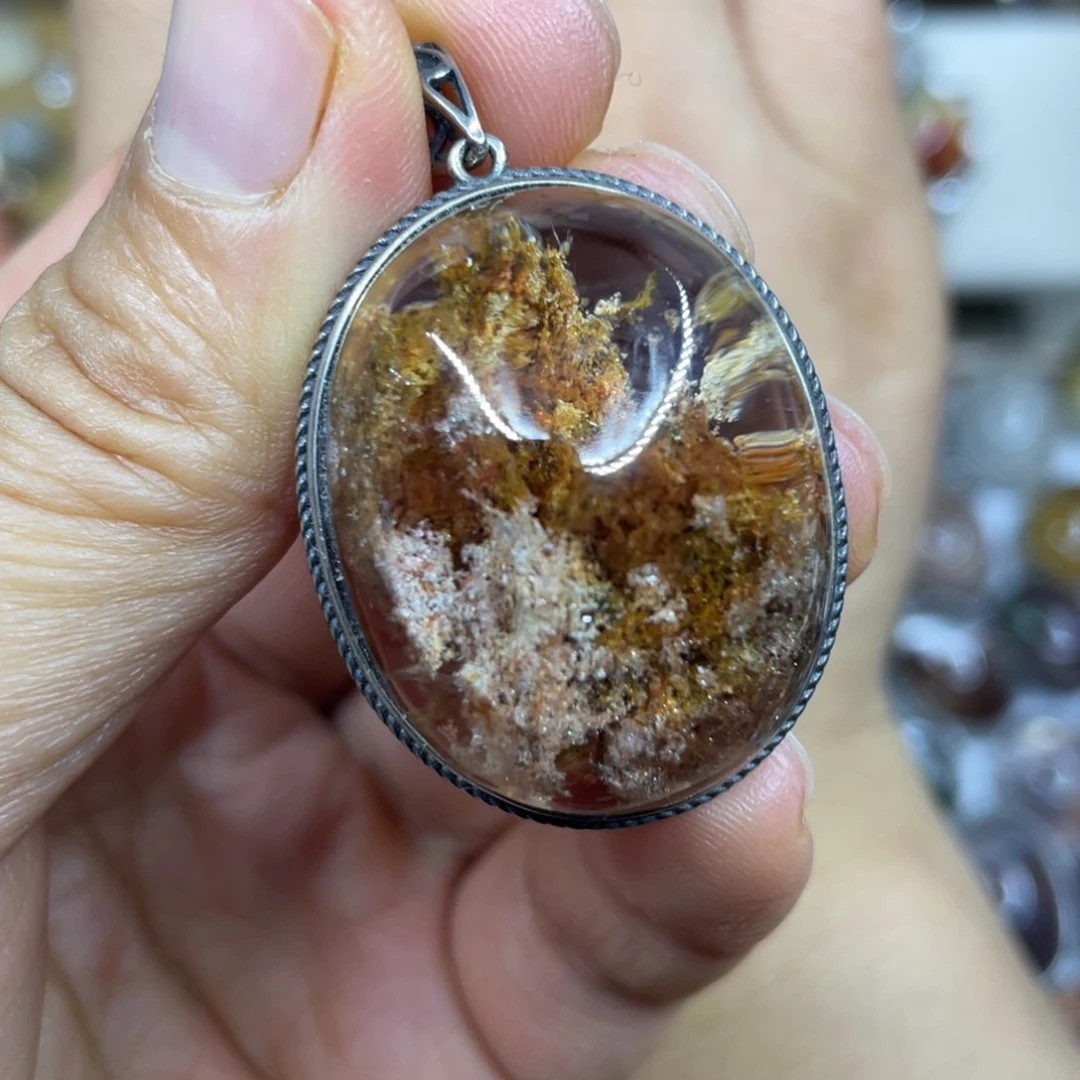 【闪购商品】银S925镶嵌珠宝半成品水晶戒指