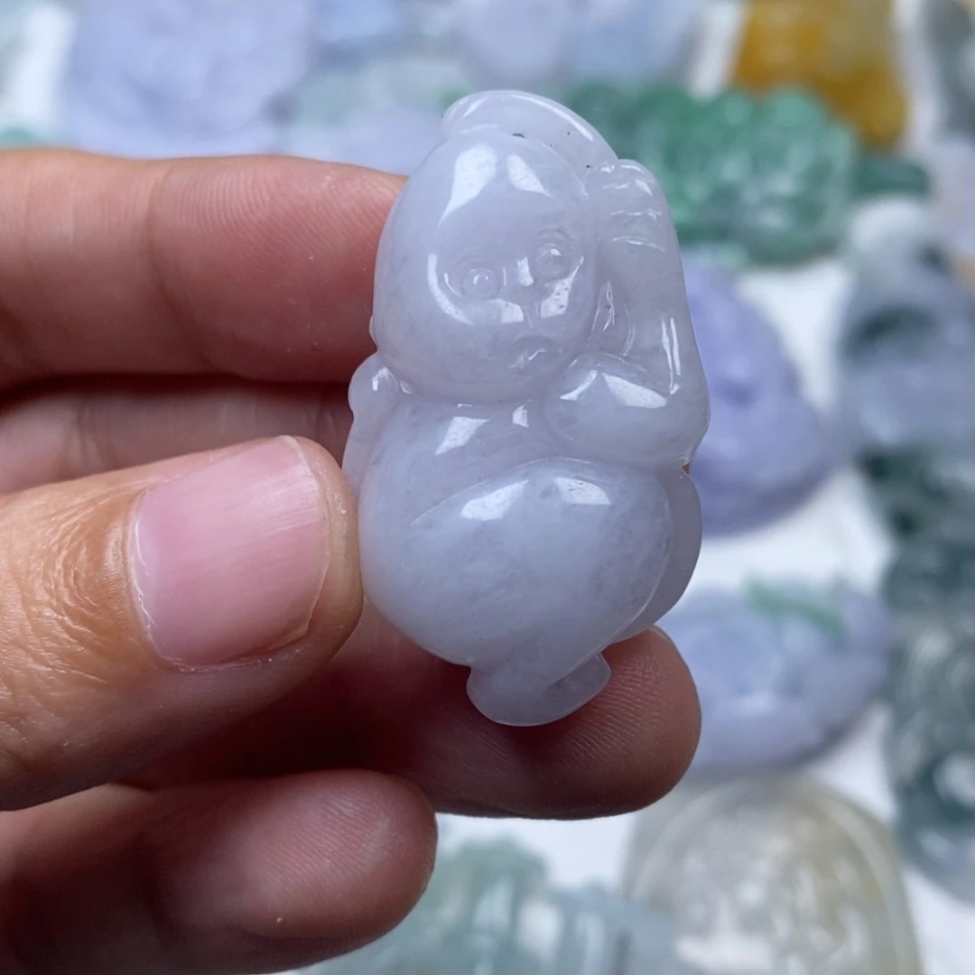 颈饰未镶嵌翡翠翡翠