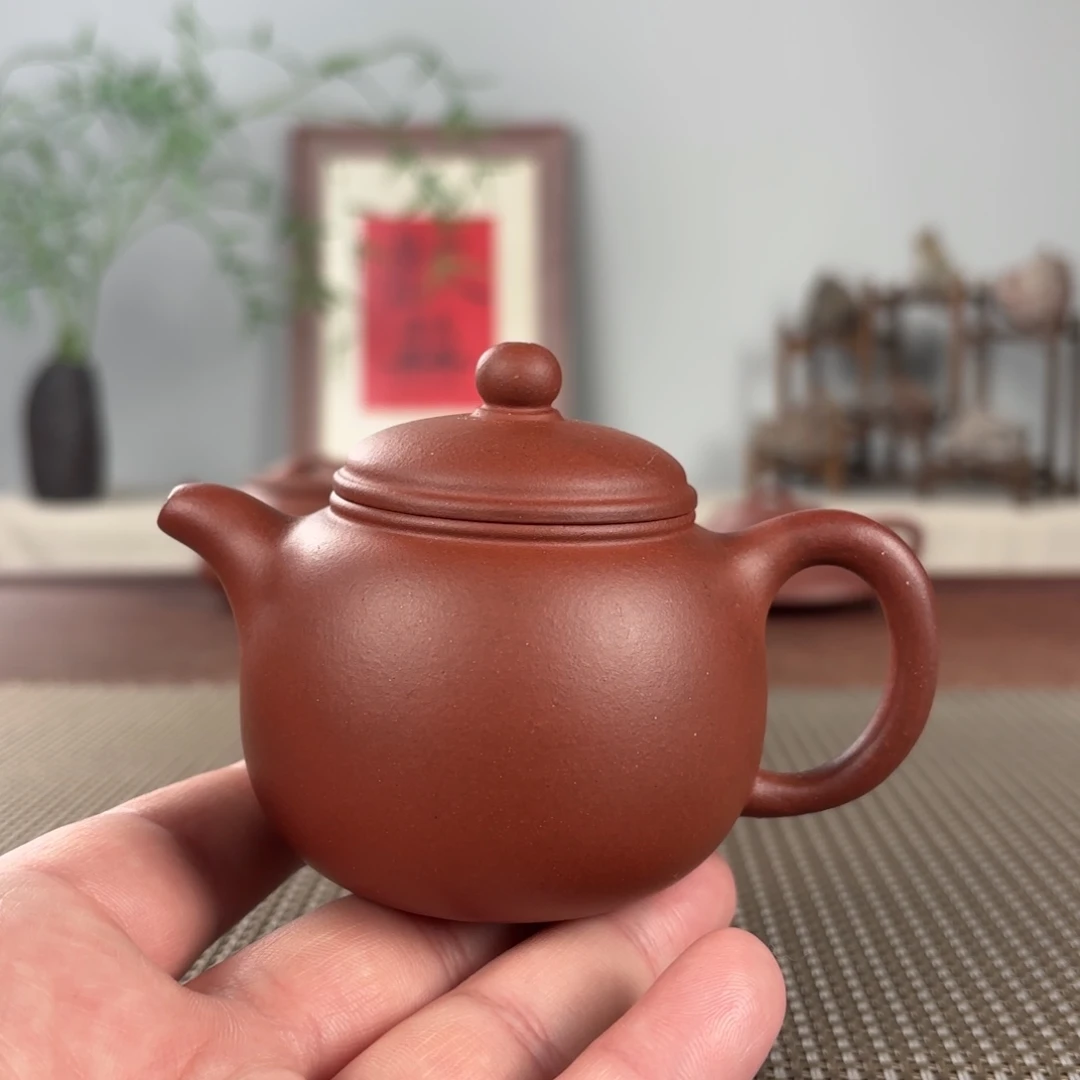 茶壶紫砂黄龙山原矿紫砂壶