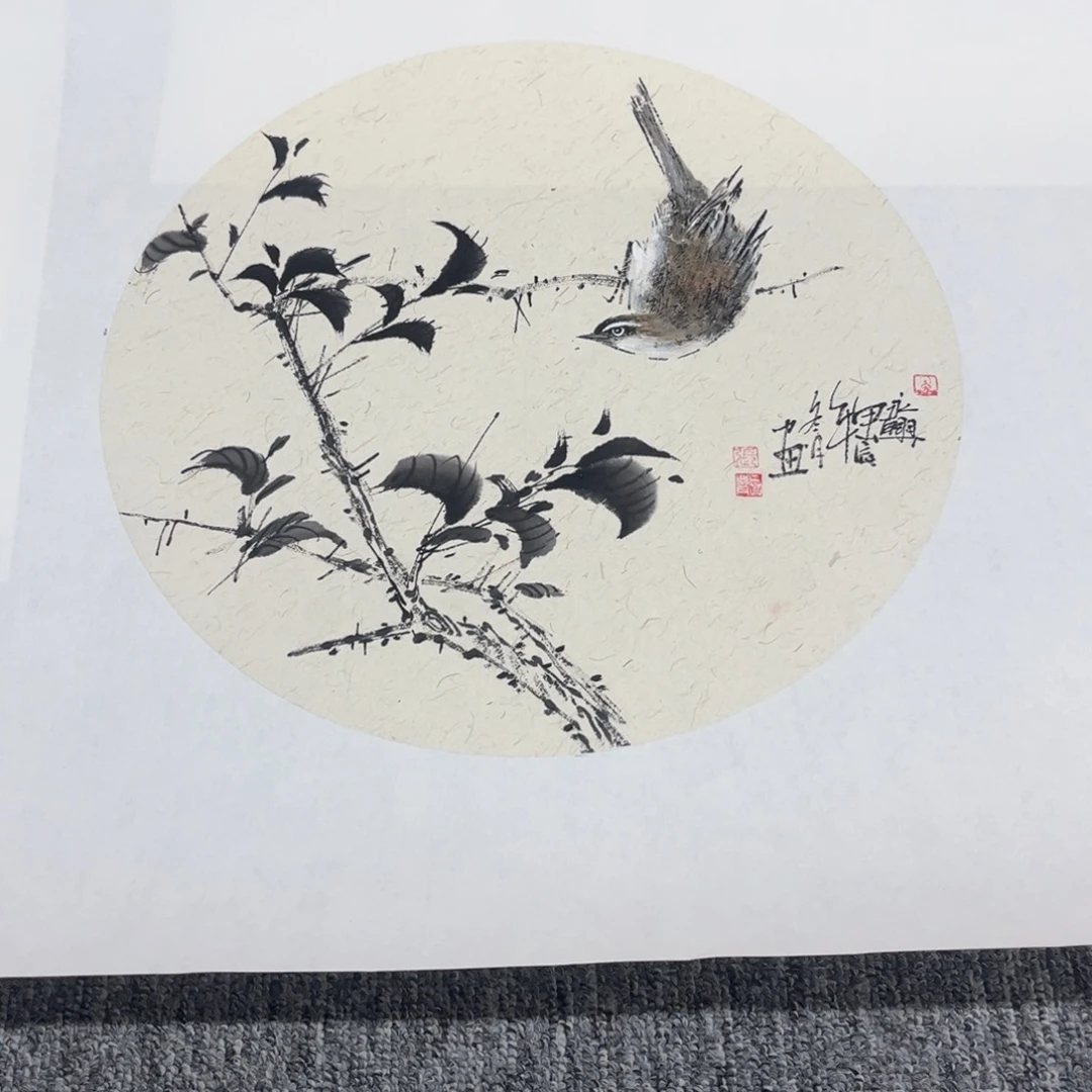 国画绘画作品多次参加全国