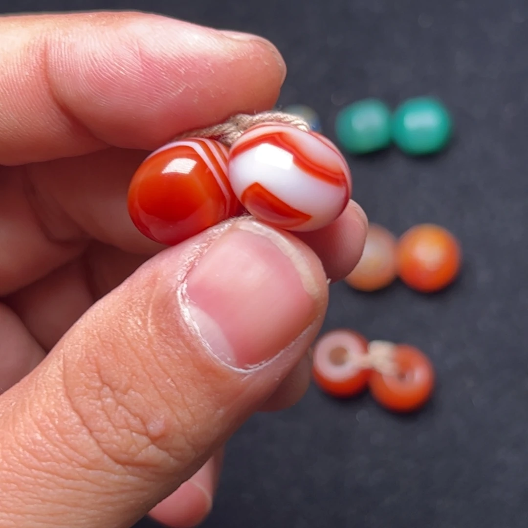 松***子玛瑙/玉髓未镶嵌配饰