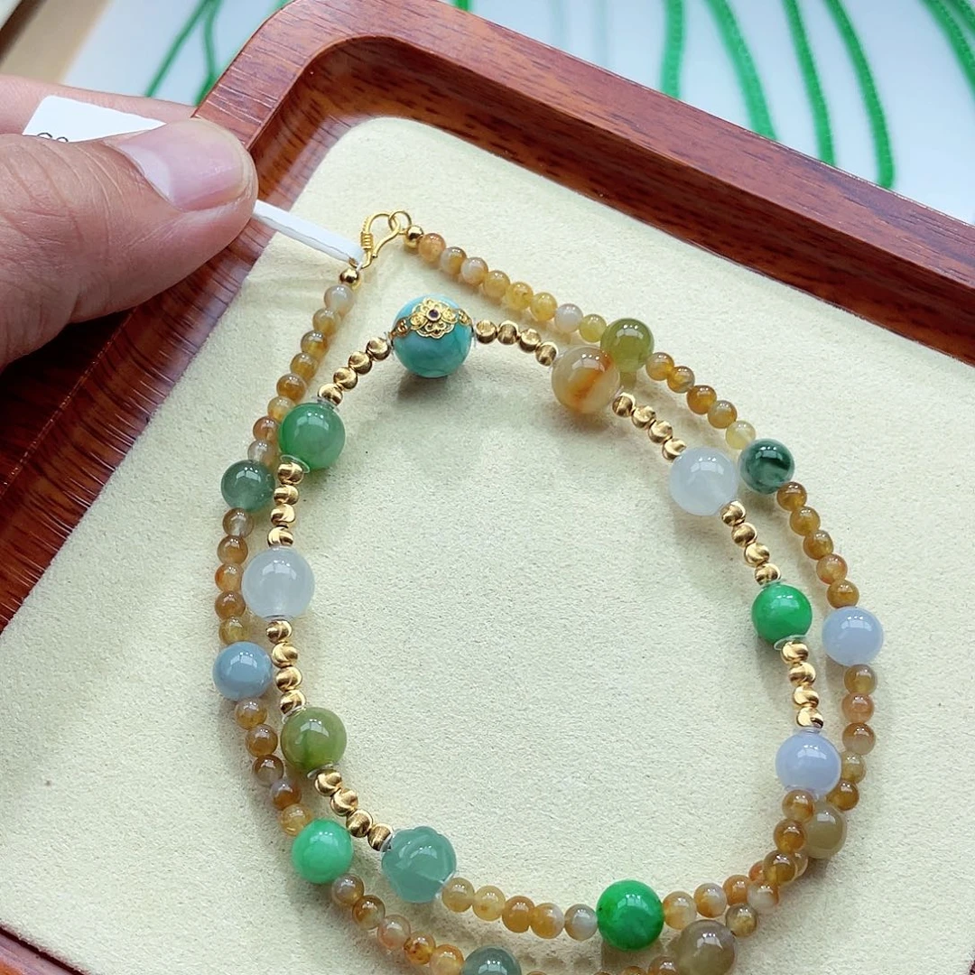 未镶嵌手链翡翠缅甸翡翠A货