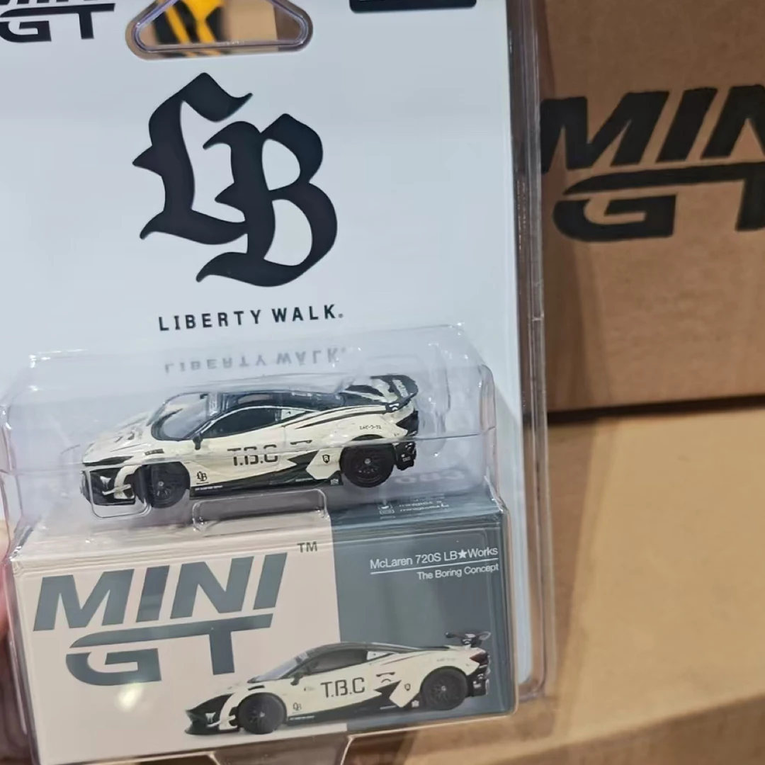 Minigt1083号挂卡迈凯伦720S TBC联名日本门店限定挂卡(1:64合金)
