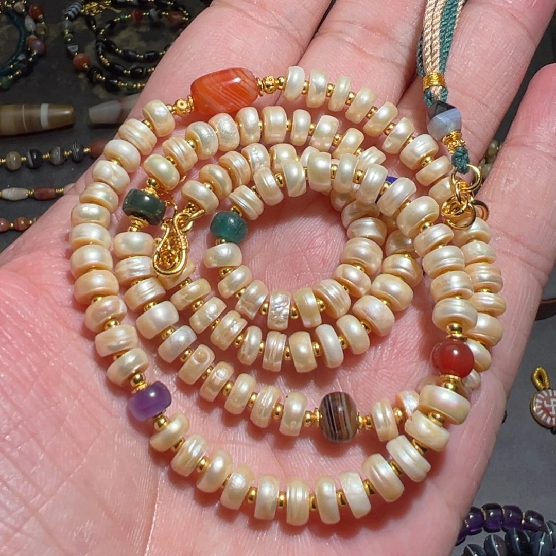 养****颈饰未镶嵌淡水珍珠