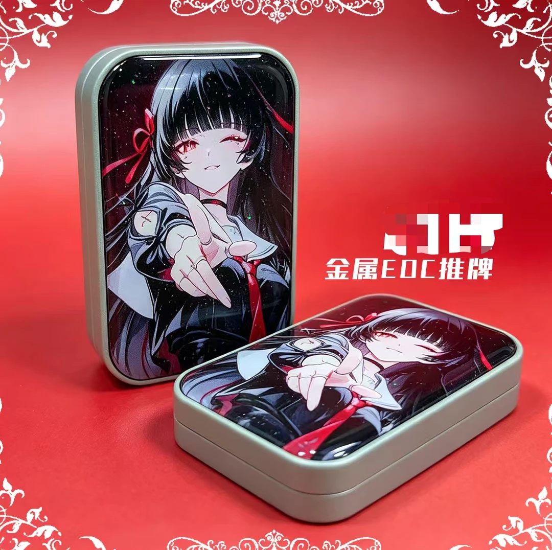 《鬼灭之刃》-周边二创减压手办-精美金属EDC无限位推牌