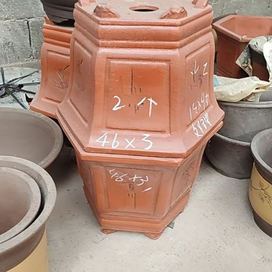 宜兴紫砂花盆清楚