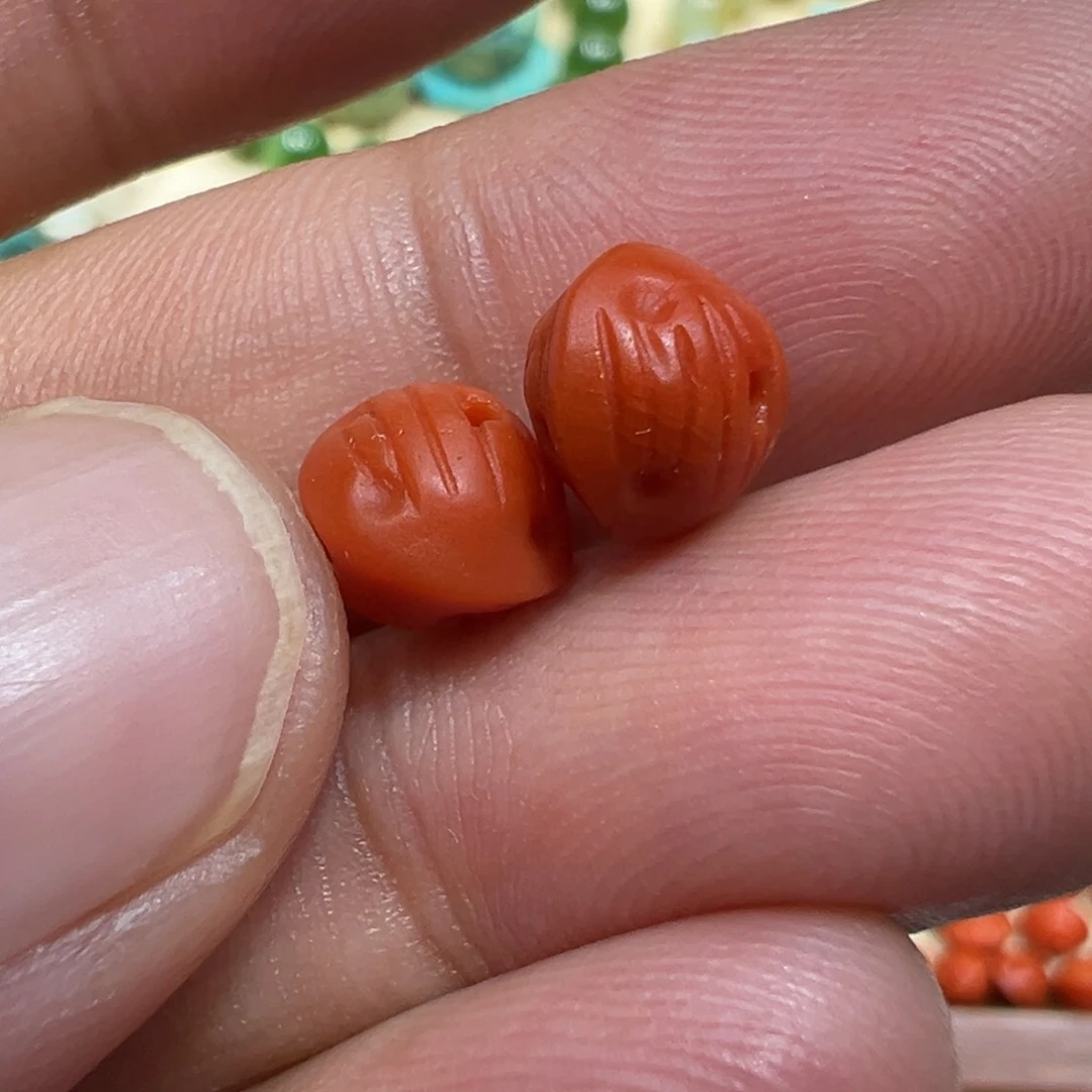 南红玛瑙未镶嵌颈饰尺寸8.5