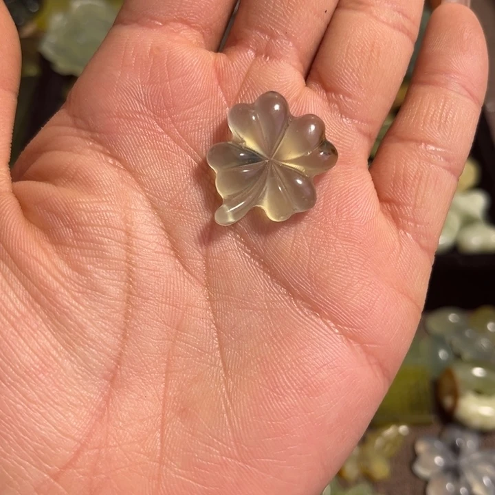 蛇纹石玉合金颈饰