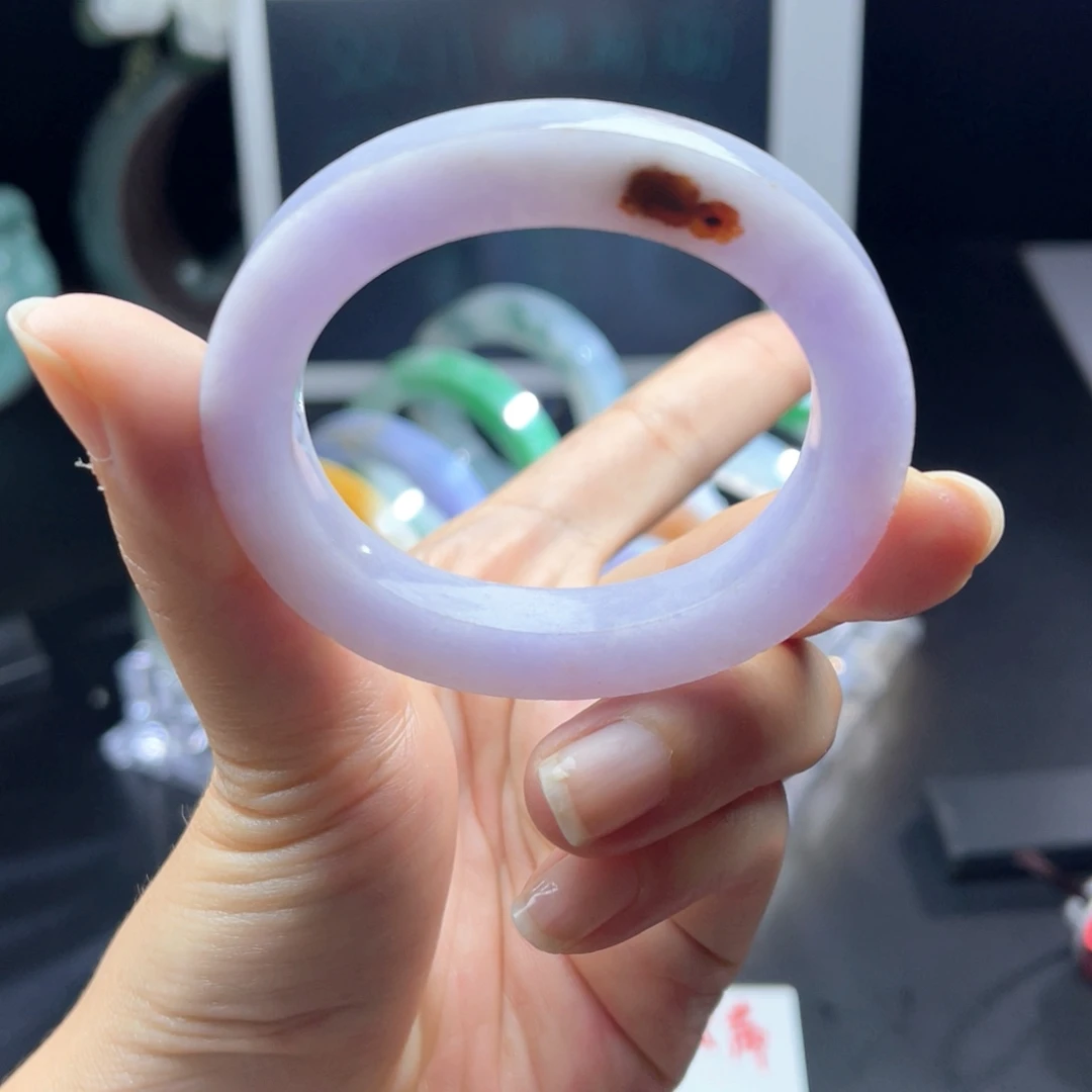 定制翡翠未镶嵌天然翡翠A货手镯