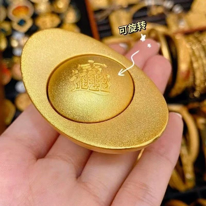 合金吊坠 合金项坠/吊坠 精品转动元宝