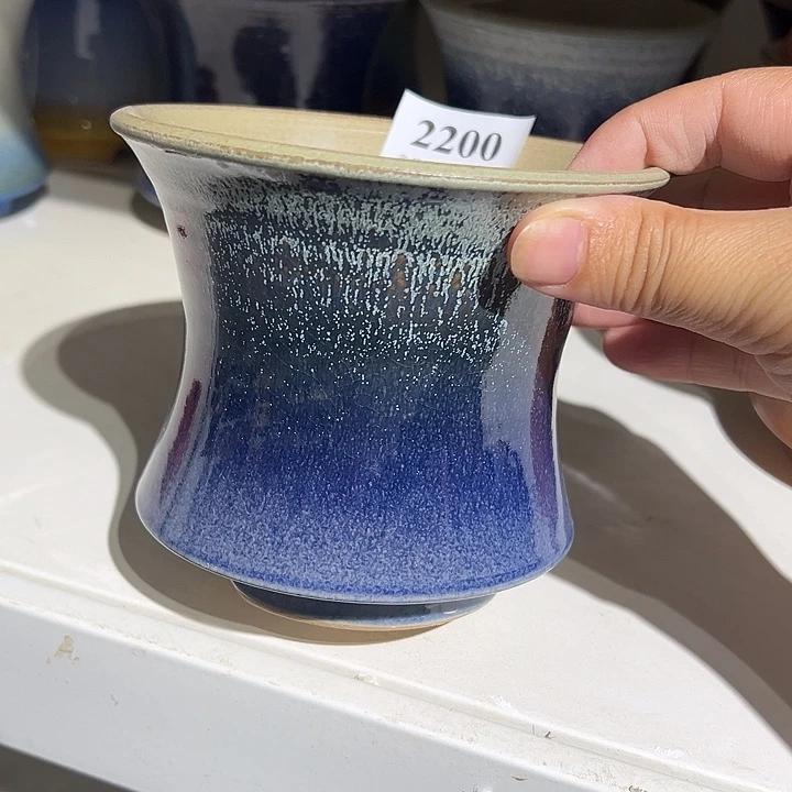 口10 手工花盆满30包邮