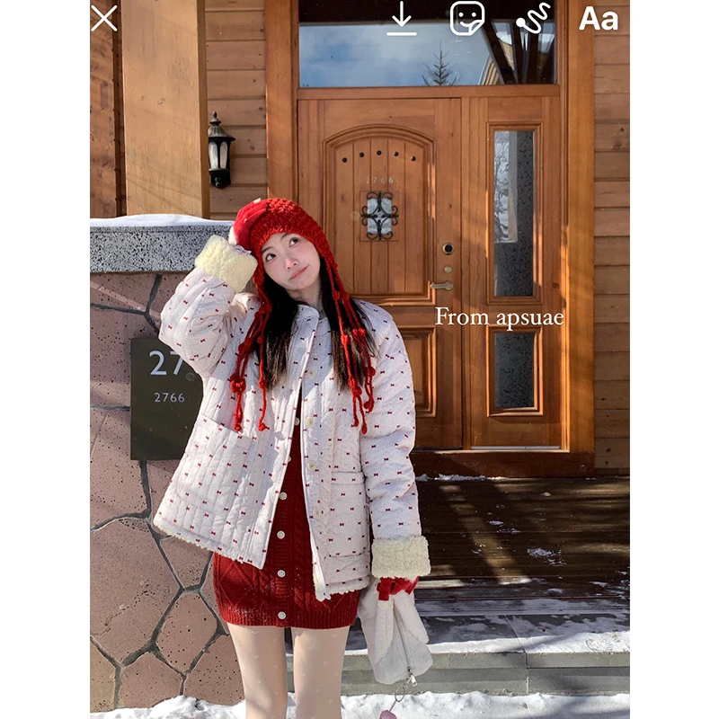 【清仓！】初雪暖冬~冬季少女减龄耐看休闲保暖外套 B3121190