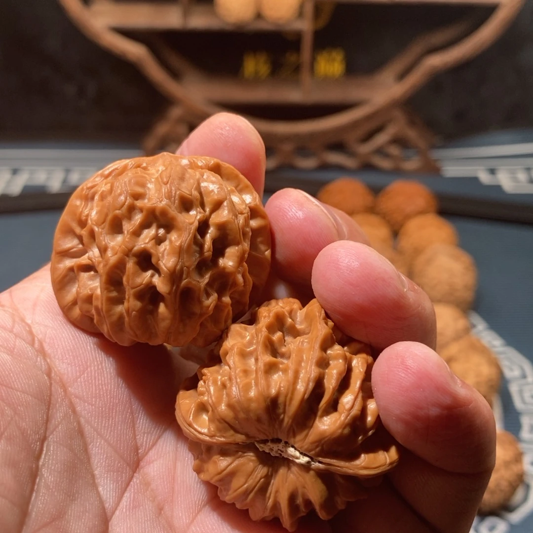 扬***航文玩核桃把件37全品鬼龙