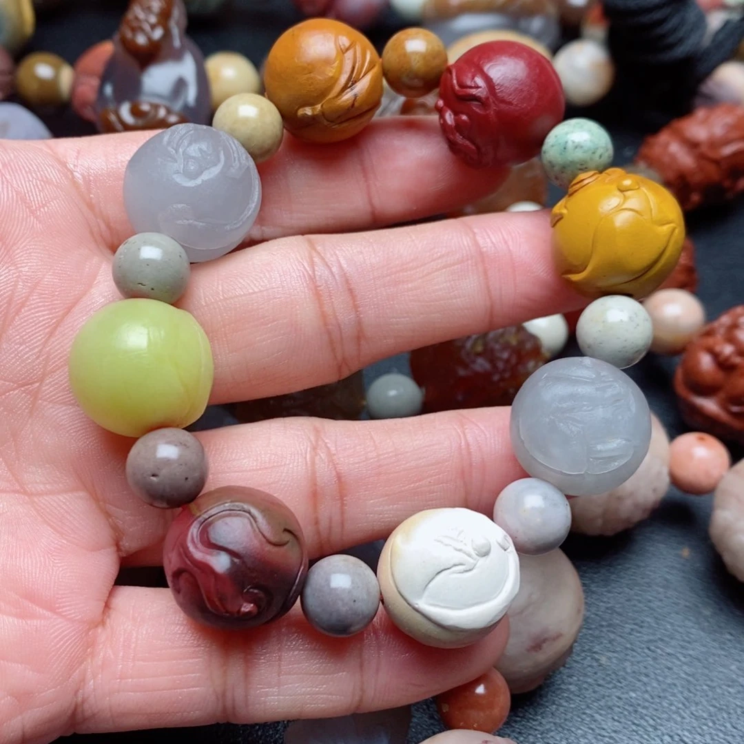 未镶嵌手串玛瑙/玉髓
