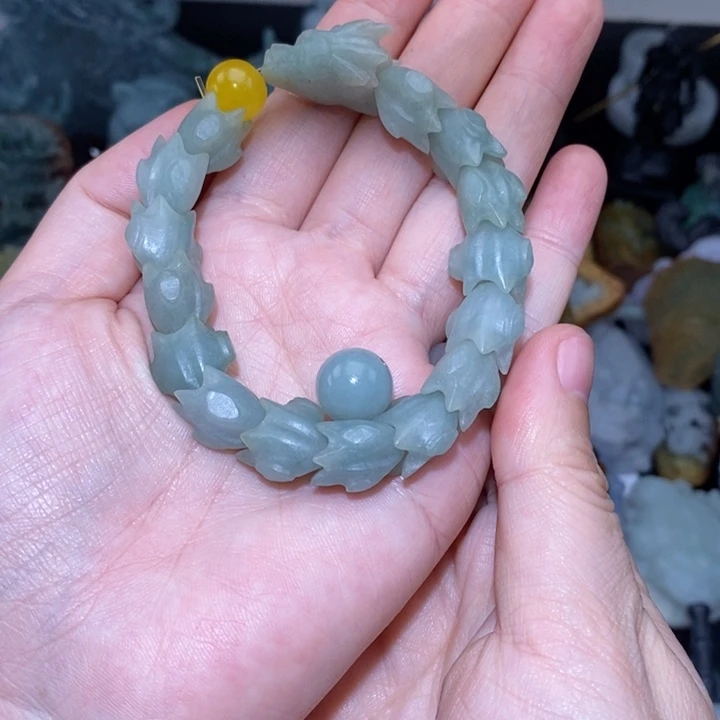 定制翡翠未镶嵌不**渊翡翠