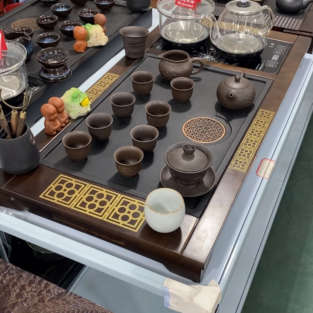 木石茶盘茶具套装家用