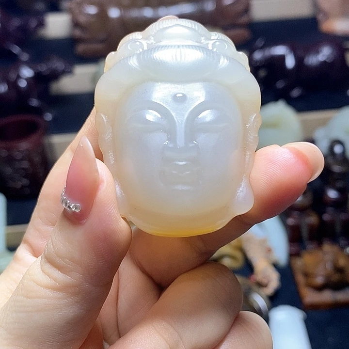 白玉菩提吊坠感谢支持