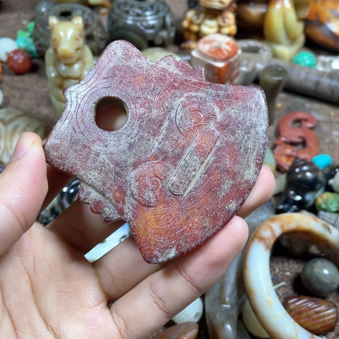 未镶嵌和田玉（糖玉）挂件用****3