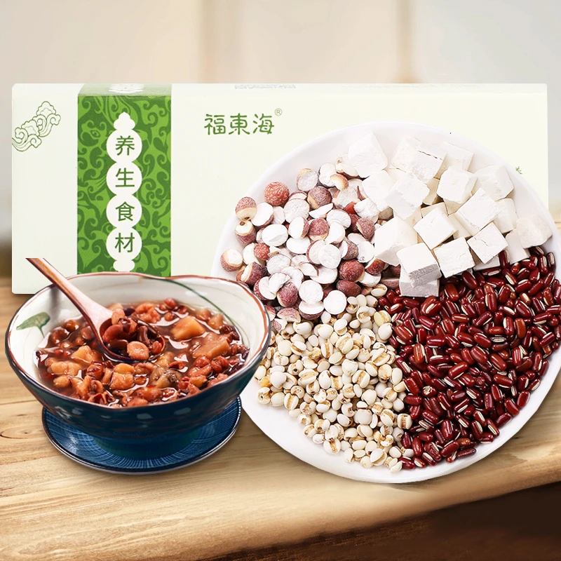 福东海 芡实薏米赤小豆茯苓粥600g/盒 五谷杂粮八宝粥 滋补营养粥