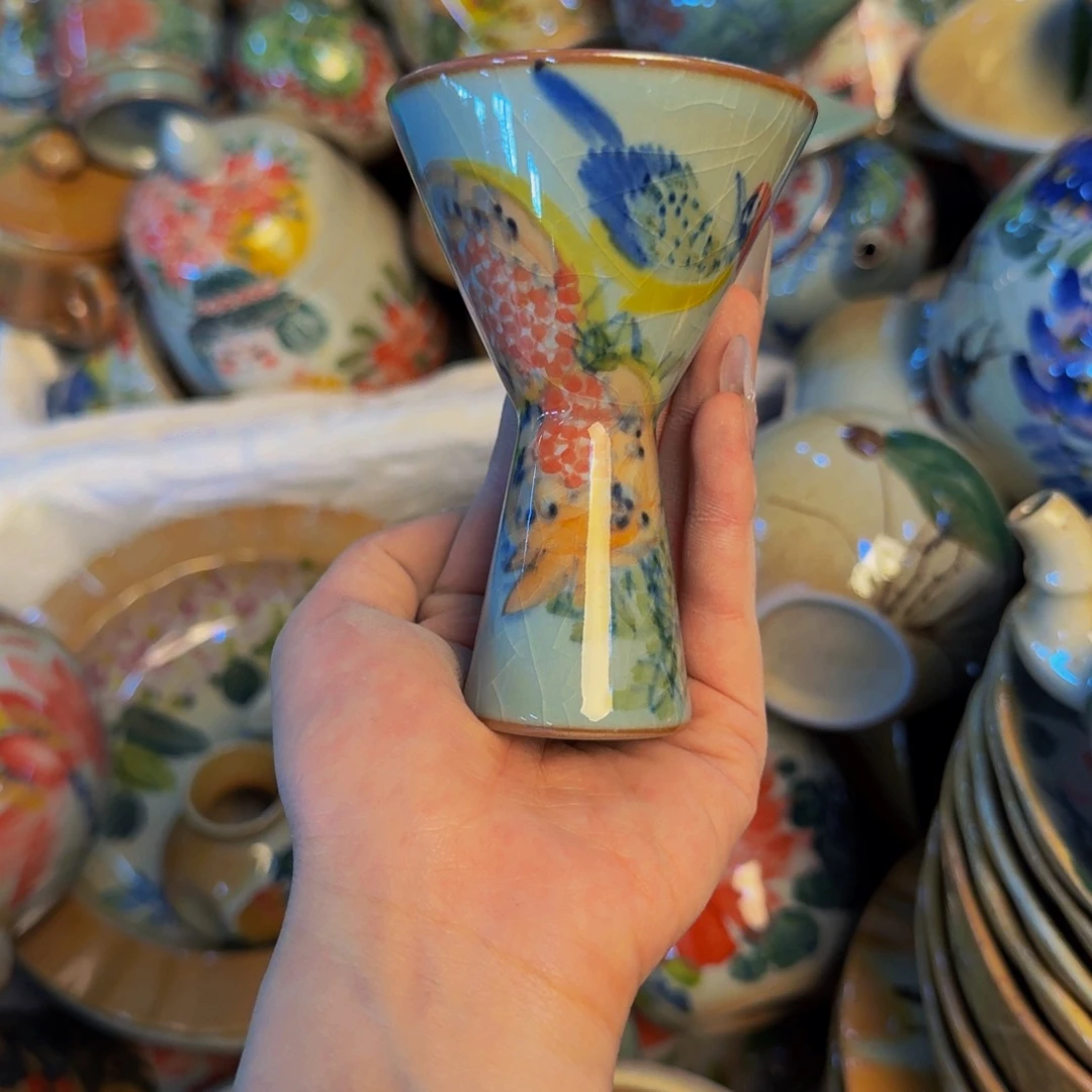 瓷片景德镇陶瓷手工手绘