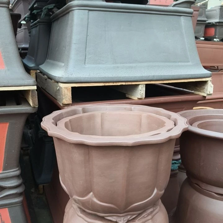 辉***生外径60.50深紫泥莲花1套