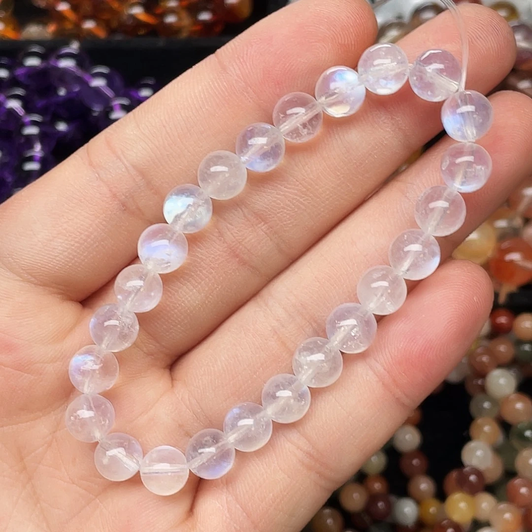 未镶嵌手链水晶斯蒂兰卡蓝月光7.9