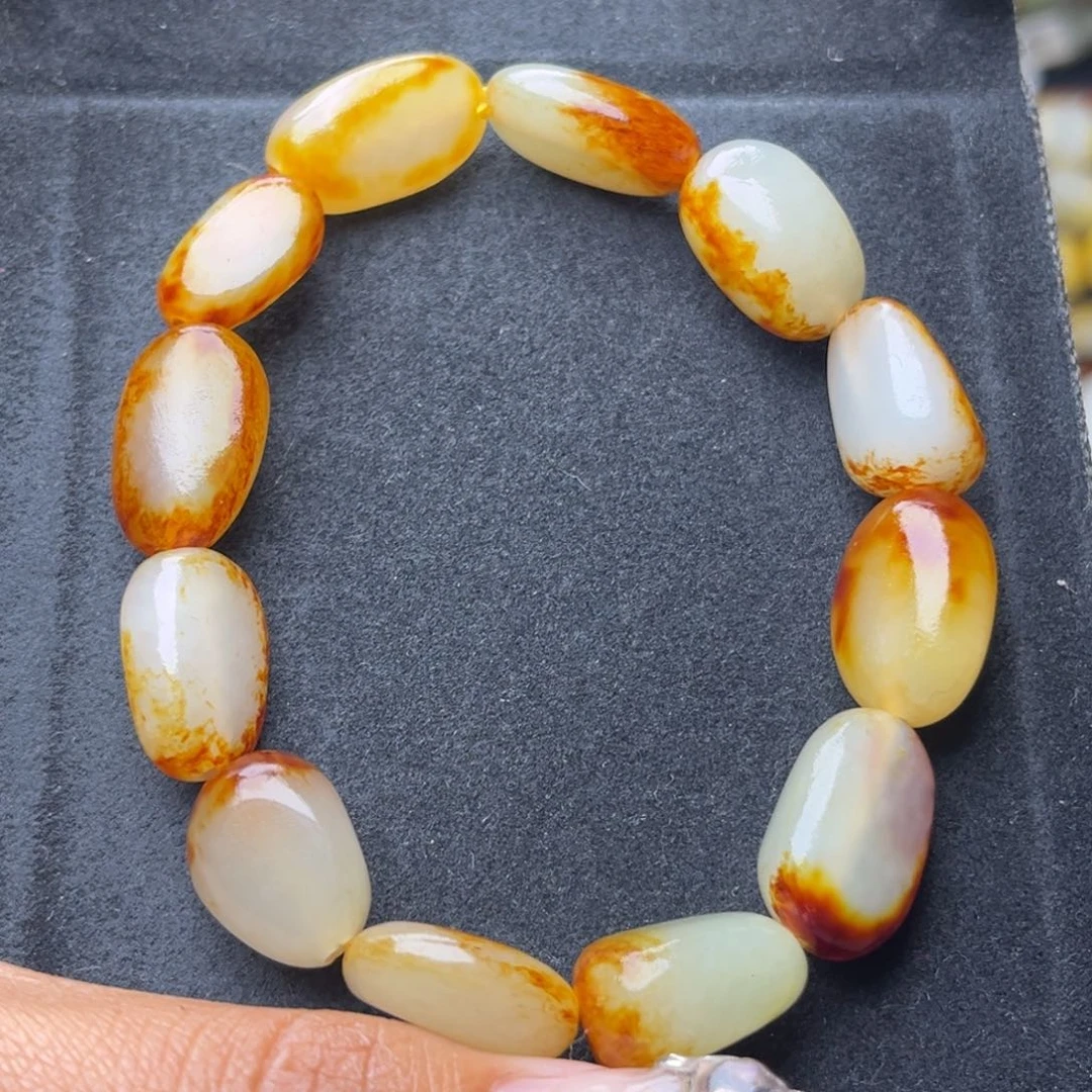 未镶嵌手串和田玉