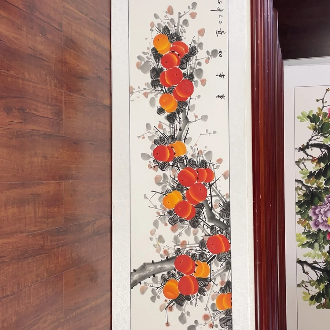 国画「带框尺寸48*163厘米」 - - - - - - - - - - - - - - -